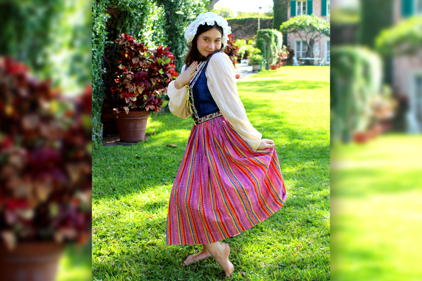 Mehana B. as Audry, a very simple country shepherdess