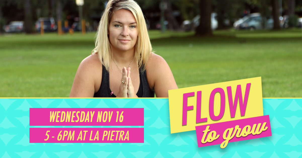 Flow to Grow: Yoga Fundraiser to Benefit La Pietra Financial Aid